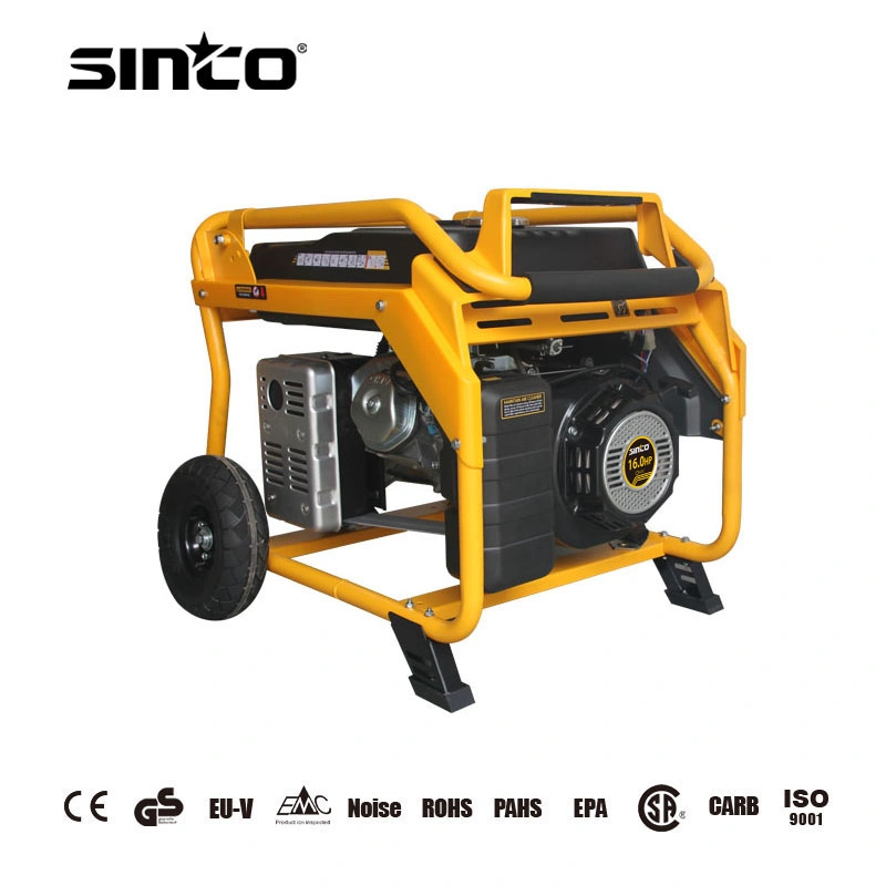 China High-Quality Electric Start 230V 240V 400V 380V Small Mini Portable Petrol Generator Gas Gasoline Genset Generators with CE and Other Certification
