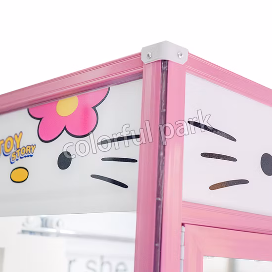 Colorful Park Customized Toy Crane Claw Prize Gift Amusement Arcade Game