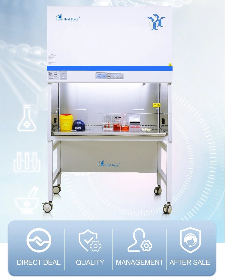 Laboratory Vertical Airstream Biological Safety Cabinet Air Flow Hood Biosafety Cabinet
