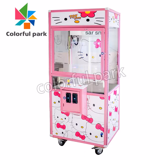 Colorful Park Customized Toy Crane Claw Prize Gift Amusement Arcade Game
