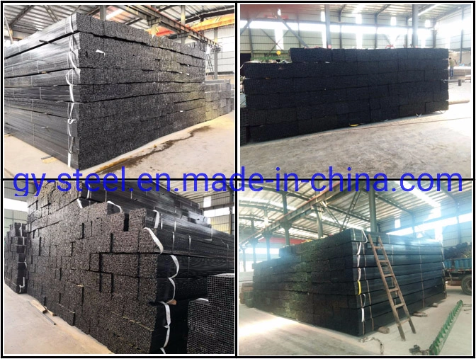 Cold Rolled ERW Black Shs Bi Square Steel Tube Thailand 3X3 50mm 40X40 50X50 60X60