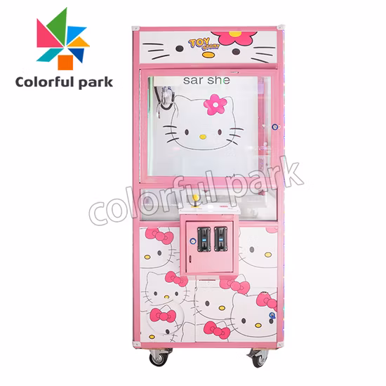 Colorful Park Customized Toy Crane Claw Prize Gift Amusement Arcade Game