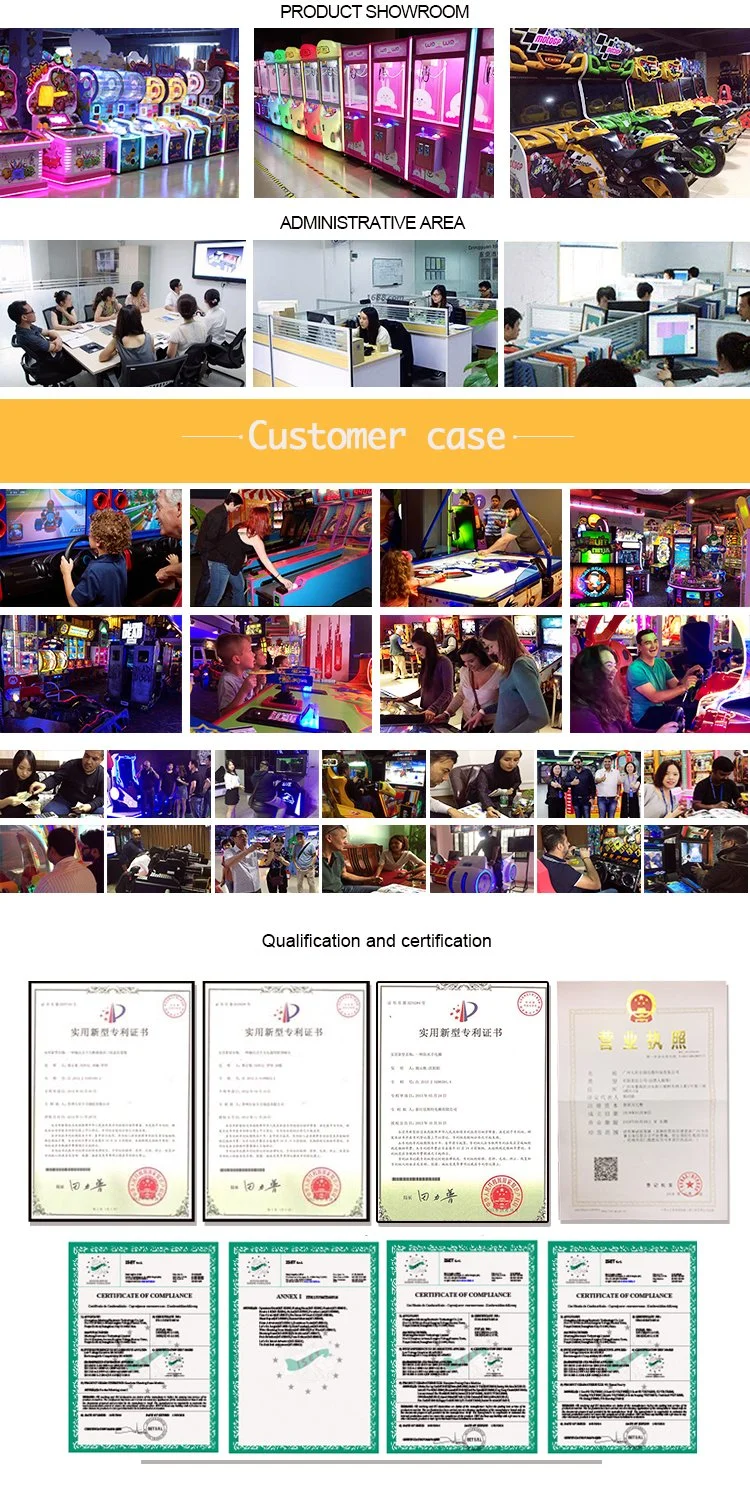 Colorfulpark Game Center/Game Zone/Amusement/Arcade Game/Amusement Park/Video Game/Vending/Claw/Crane Machine