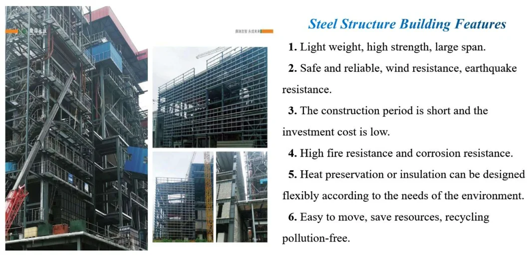 High Quality Multi-Storey Steel Structure Building