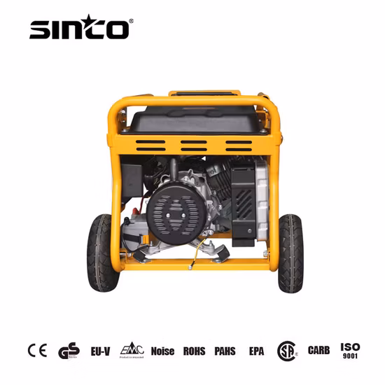 China High-Quality Electric Start 230V 240V 400V 380V Small Mini Portable Petrol Generator Gas Gasoline Genset Generators with CE and Other Certification